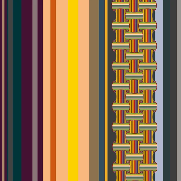 Abstraktes Geometrisches Buntes Muster — Stockvektor