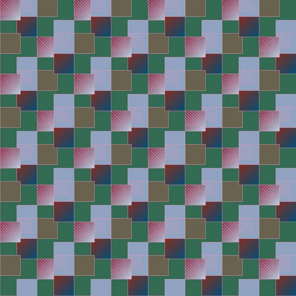 grafik küpleri ve kareler arka plan, sorunsuz tasarlamak vektör çizim 