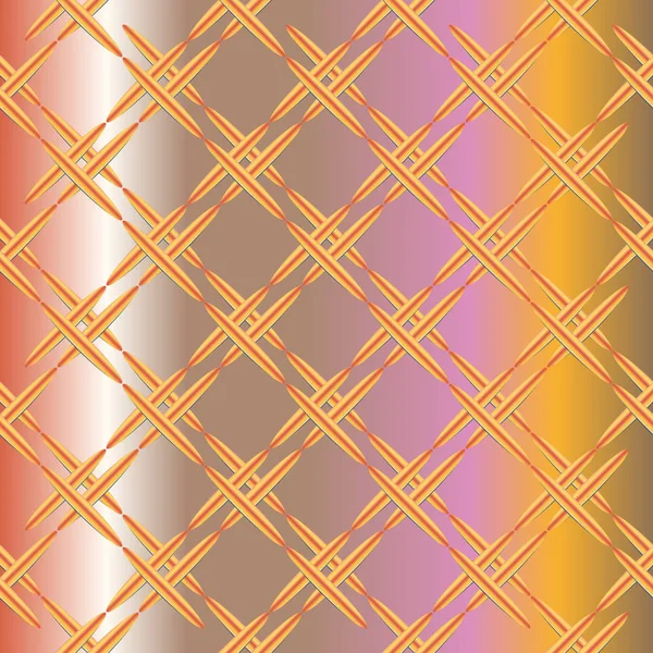 段ボールの金属 シームレスなパターンのベクトル イラスト — ストックベクタ