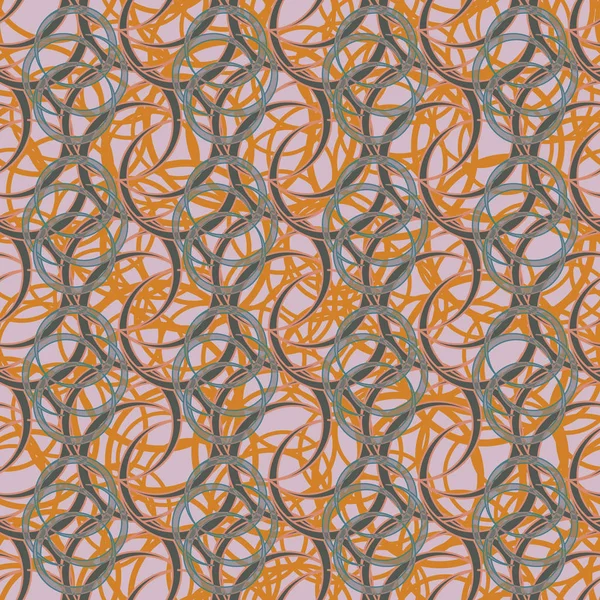 Daireler için arka plan ile Seamless modeli. vektör çizim