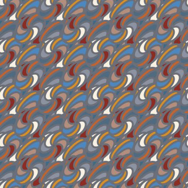 soyut geometrik renk desenli vektör çizimi