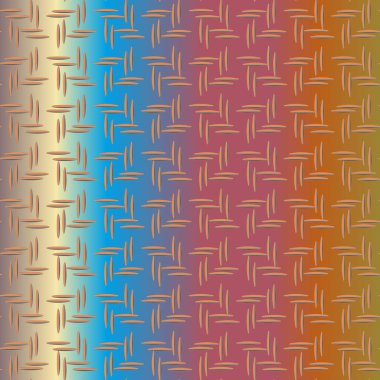 Dikişsiz paslanmaz çelik arka plan parlayan sorunsuz vektör çizim