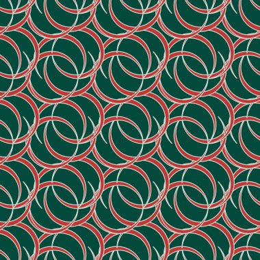 Daireler için arka plan ile Seamless modeli. vektör çizim