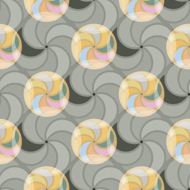 soyut geometrik renk desenli vektör çizimi