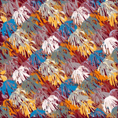 soyut dikişsiz desen, vektör illüstrasyonu