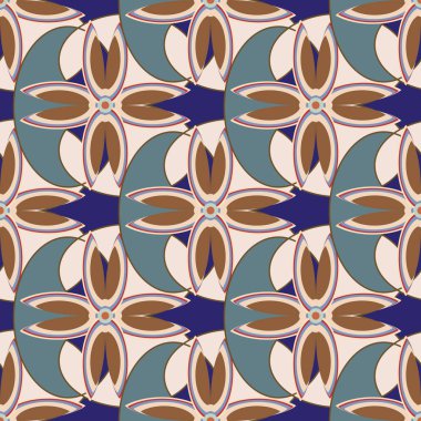 Sorunsuz çiçek desenli arka plan.