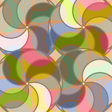 soyut geometrik renk desenli vektör çizimi