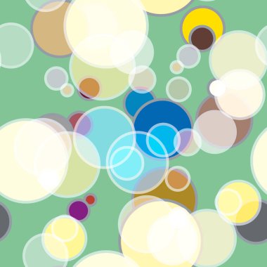 Daireler ile sorunsuz arka plan