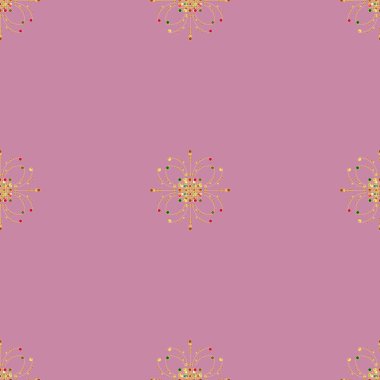 Vintage seamless modeli, vektör çizim 