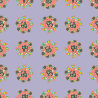 soyut geometrik renkli Dikişsiz desen arka plan için vektör çizim