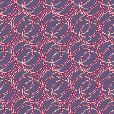 Daireler için arka plan ile Seamless modeli. vektör çizim