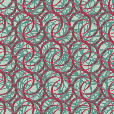 Daireler için arka plan ile Seamless modeli. vektör çizim