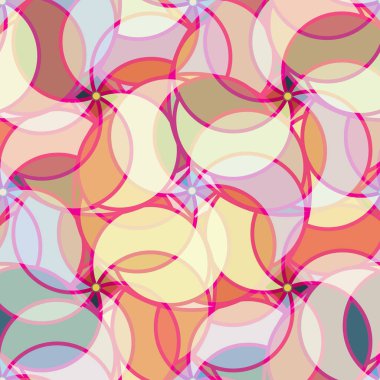 soyut geometrik renk desenli vektör çizimi