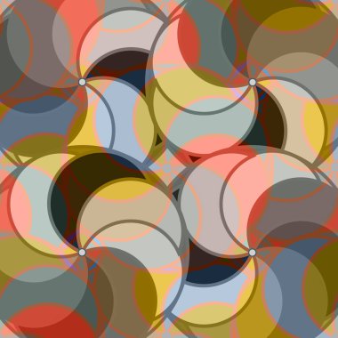 soyut geometrik renk desenli vektör çizimi