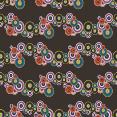 soyut geometrik renkli Dikişsiz desen arka plan için vektör çizim