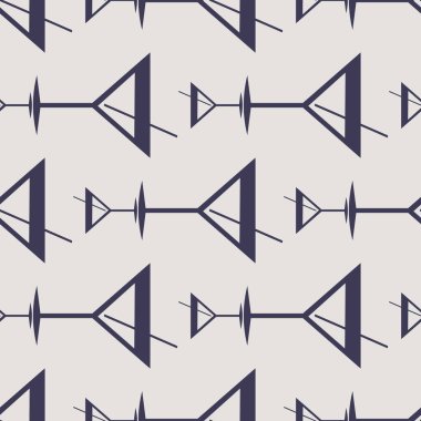 Tropik kokteyller desen, renkli kesintisiz vektör çizim