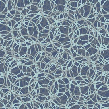 Daireler için arka plan ile Seamless modeli. vektör çizim