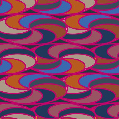 soyut geometrik renk desenli vektör çizimi