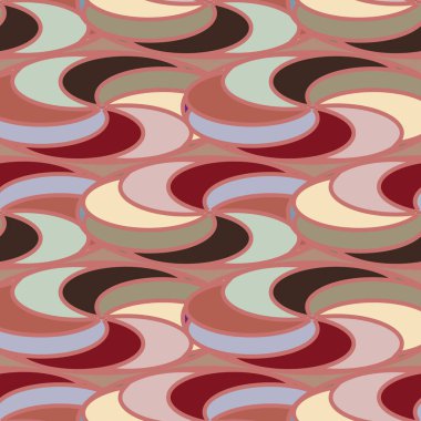 soyut geometrik renk desenli vektör çizimi