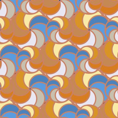 soyut geometrik renk desenli vektör çizimi