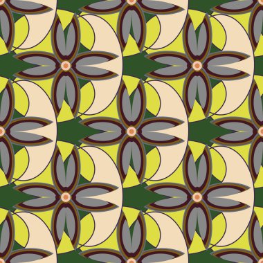 Sorunsuz çiçek desenli arka plan.