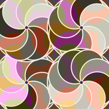 soyut geometrik renk desenli vektör çizimi