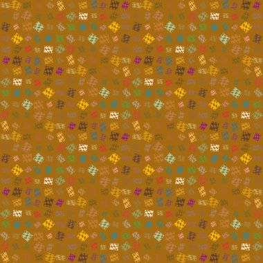 soyut geometrik renkli Dikişsiz desen arka plan için vektör çizim