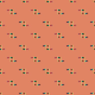 Yusufçuk seamless modeli. Vektör çizimler.