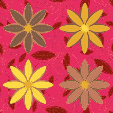 vektör çizim arka planı için seamless modeli   