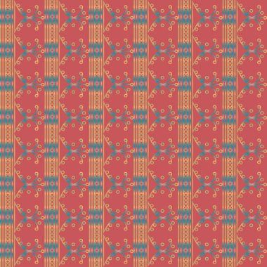 Altın seamless modeli, vektör çizim 