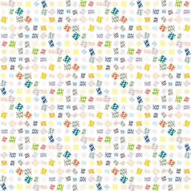 soyut geometrik renkli Dikişsiz desen arka plan için vektör çizim