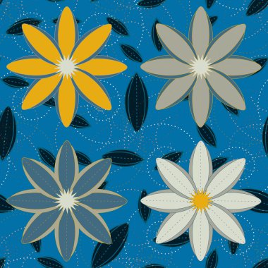 vektör çizim arka planı için seamless modeli   