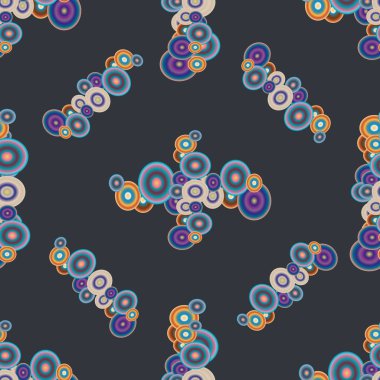 soyut geometrik renkli Dikişsiz desen arka plan için vektör çizim