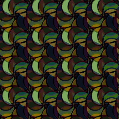 soyut geometrik renk desenli vektör çizimi