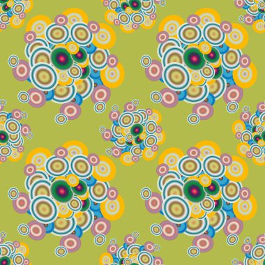 soyut geometrik renkli Dikişsiz desen arka plan için vektör çizim