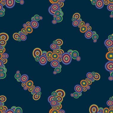 soyut geometrik renkli Dikişsiz desen arka plan için vektör çizim