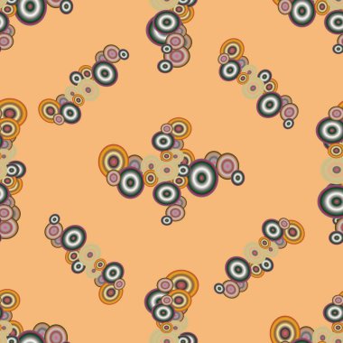 soyut geometrik renkli Dikişsiz desen arka plan için vektör çizim