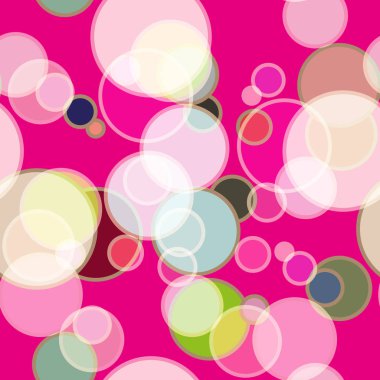 Daireler ile sorunsuz arka plan