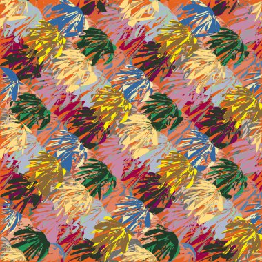 soyut dikişsiz desen, vektör illüstrasyonu