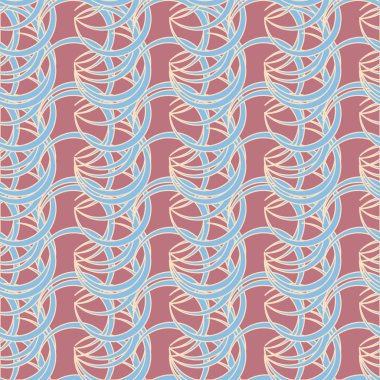 Daireler için arka plan ile Seamless modeli. vektör çizim