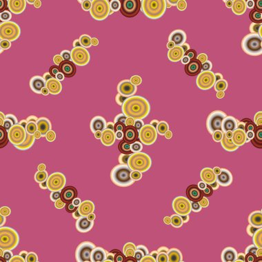 soyut geometrik renkli Dikişsiz desen arka plan için vektör çizim