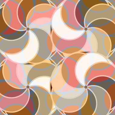 soyut geometrik renk desenli vektör çizimi