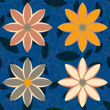 vektör çizim arka planı için seamless modeli   