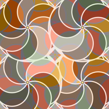 soyut geometrik renk desenli vektör çizimi