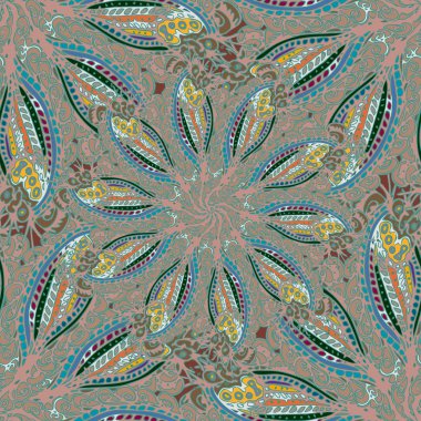 Soyut geometrik Dikişsiz desen tasarım çalışmaları için.