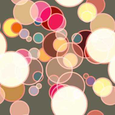 Daireler ile sorunsuz arka plan