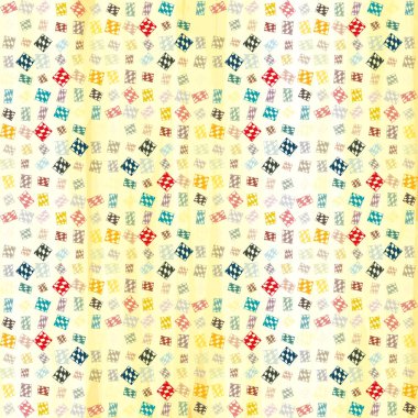 soyut geometrik renkli Dikişsiz desen arka plan için vektör çizim