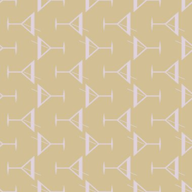 Tropik kokteyller desen, renkli kesintisiz vektör çizim