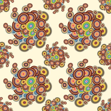 soyut geometrik renkli Dikişsiz desen arka plan için vektör çizim