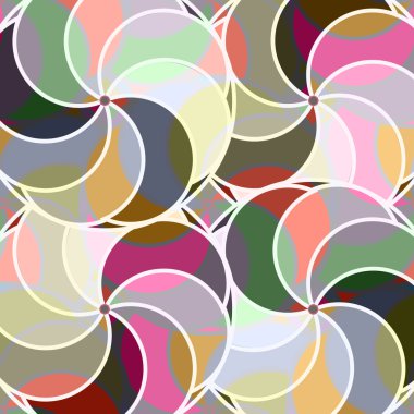 soyut geometrik renk desenli vektör çizimi